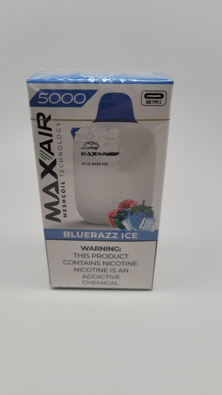 Hyppe Max Air 5000 Bluerazz Ice