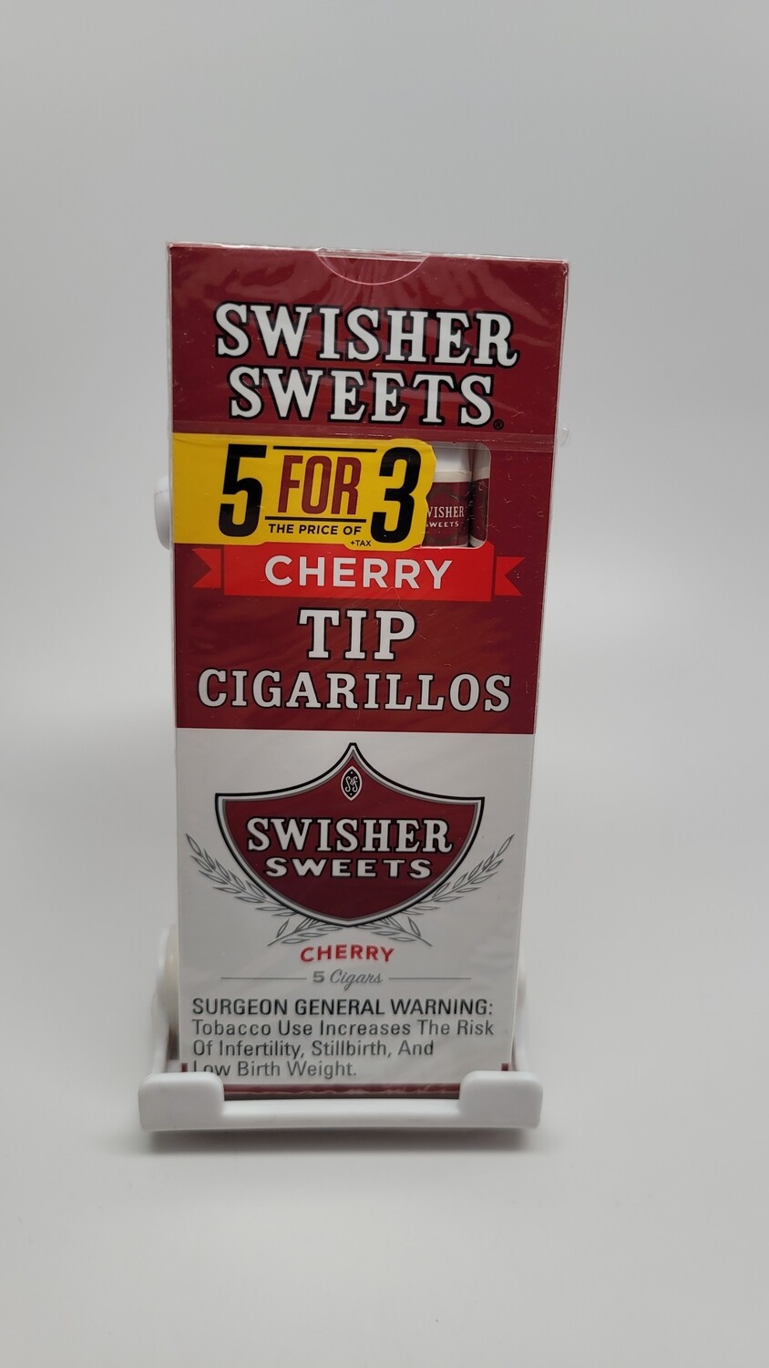Swisher Sweets Tip Cigarillos 5pk Cherry 