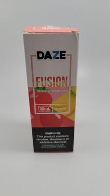 Daze Fusion 100ml Strawberry Banana Apple