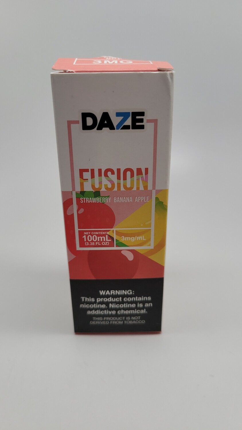 Daze Fusion 100ml Strawberry Banana Apple