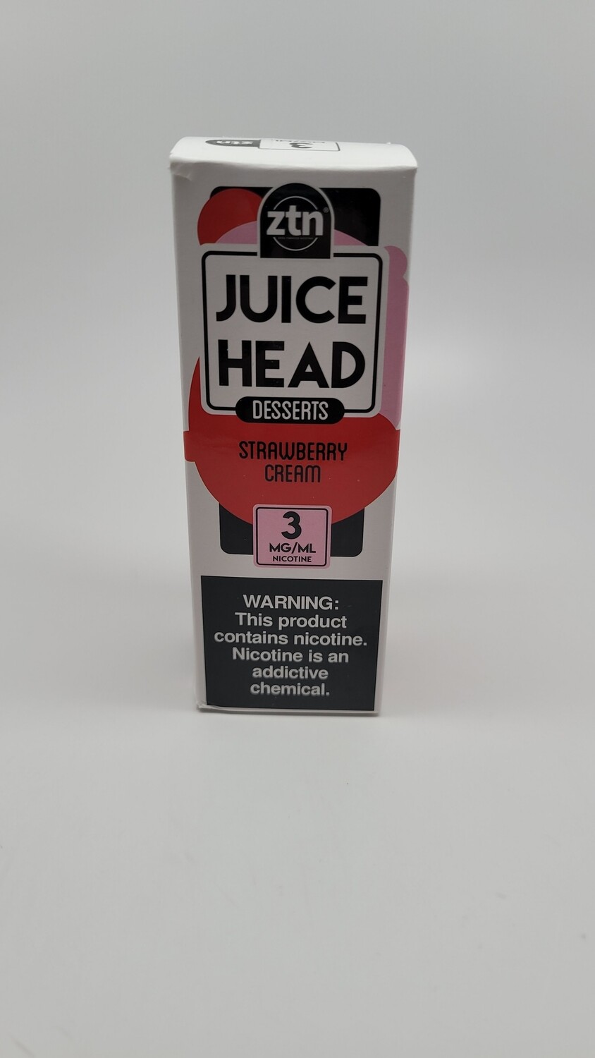 Juice Head 100ml Strawberry Cream