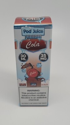 Pod Juice Salt 30ml Cola Freeze