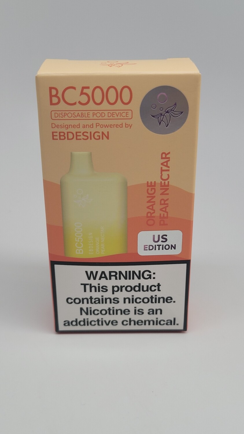 ElfBar BC5000 Disposable Orange Pear Nectar
