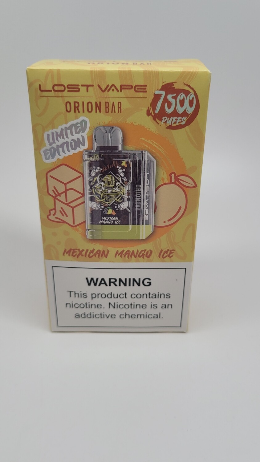 Orion Bar Disposable 7500puff Mexican Mango Ice