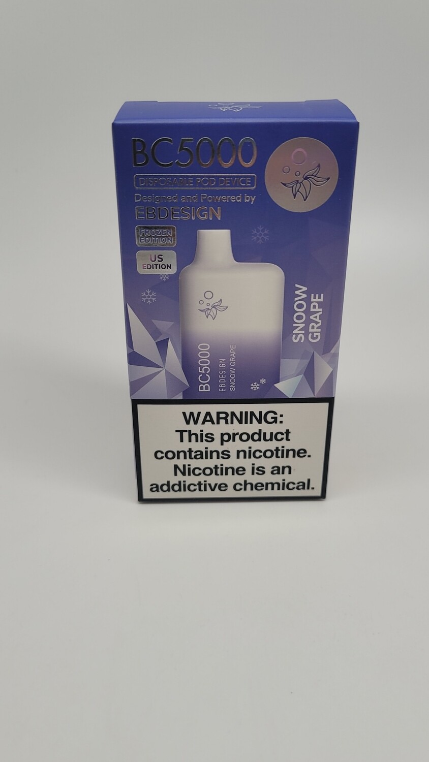 ElfBar BC5000 Disposable Snoow Grape
