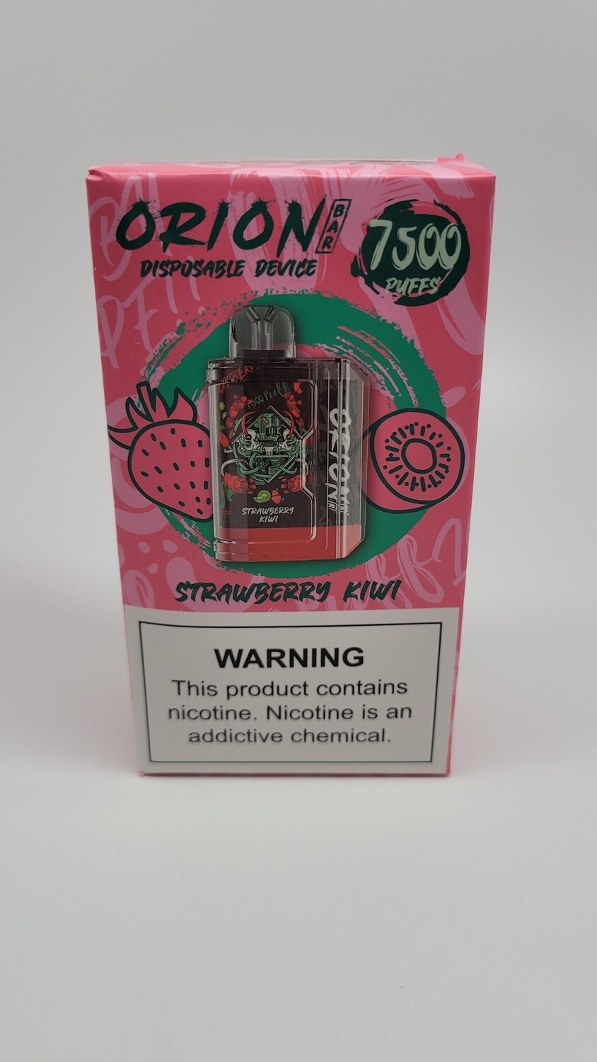 Orion Bar Disposable 7500puff Strawberry Kiwi