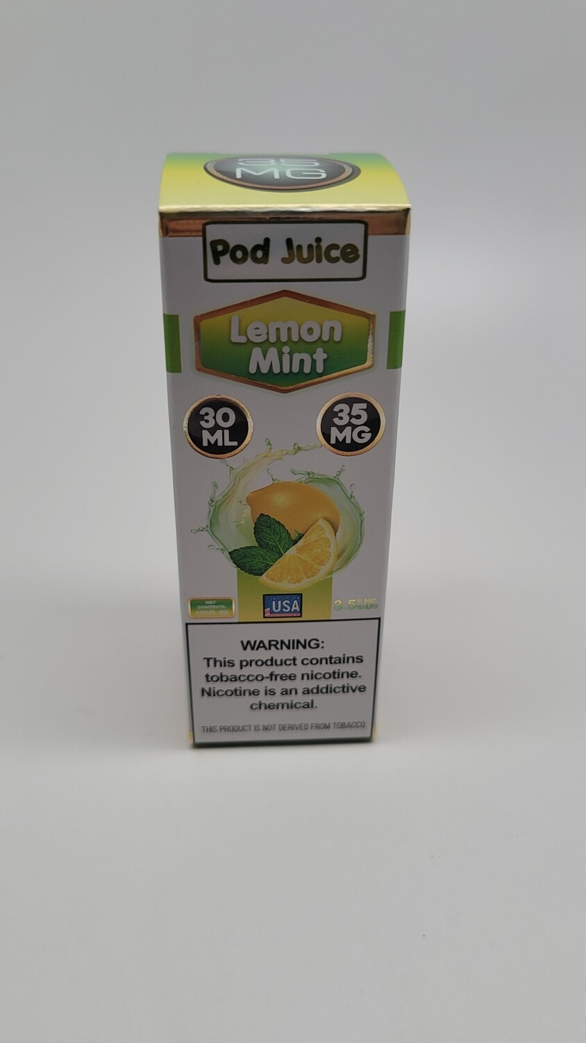 Pod Juice Salt 30ml Lemon Mint