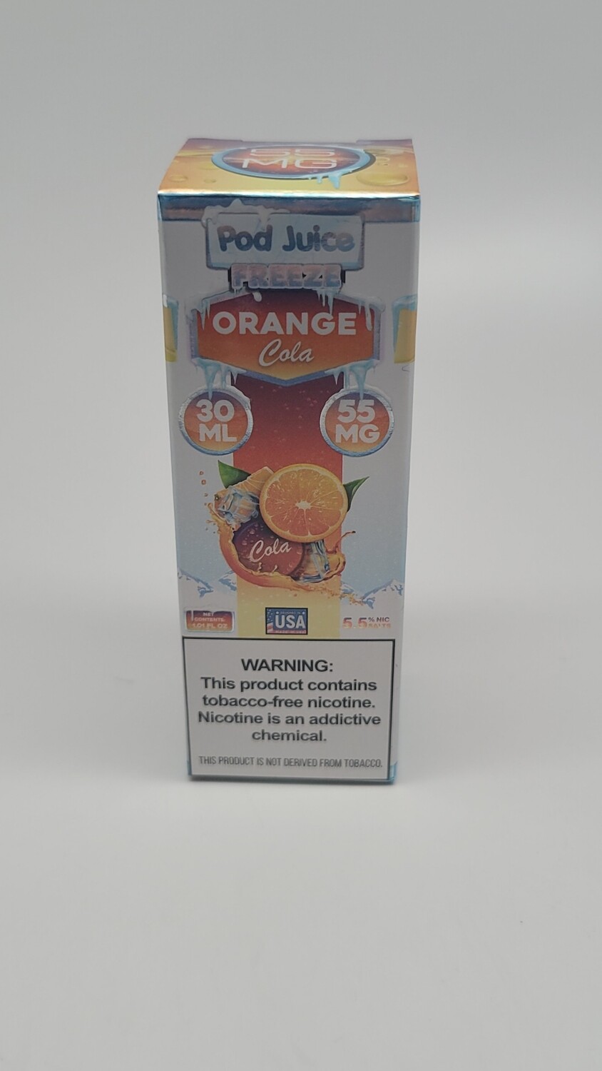 Pod Juice Salt 30ml Orange Cola Freeze