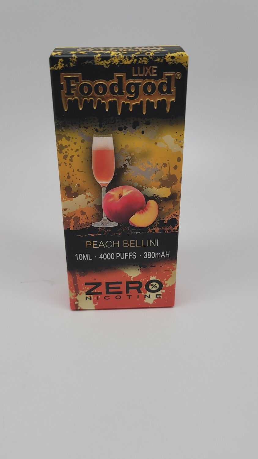 FoodGod Disposable 4000puffs Peach Bellini