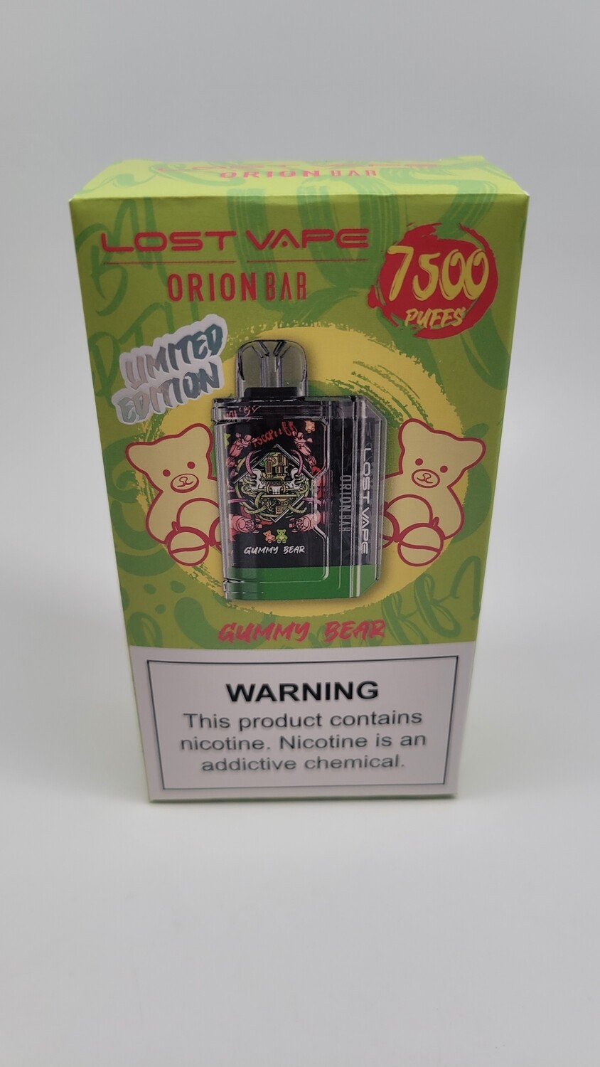 Orion Bar Disposable 7500puff Gummy Bear