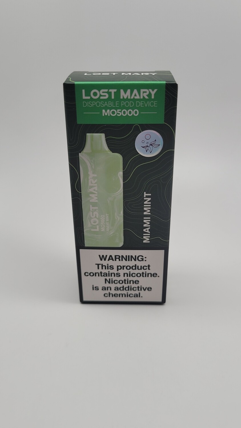 Elfbar Lost Mary M05000  Disposable Miami Mint