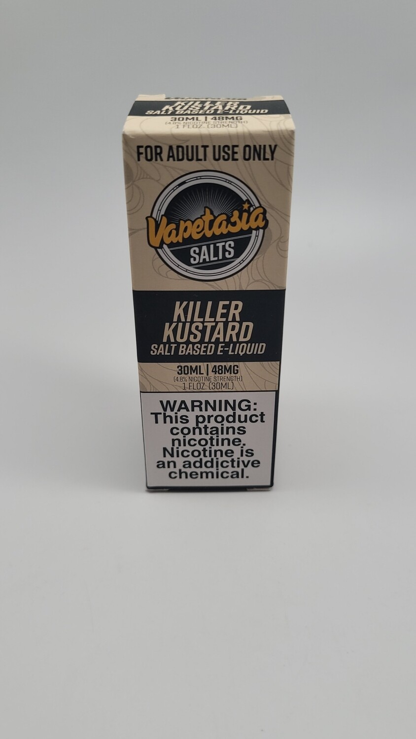 Vapetasia salts 30ml Killer Kustard