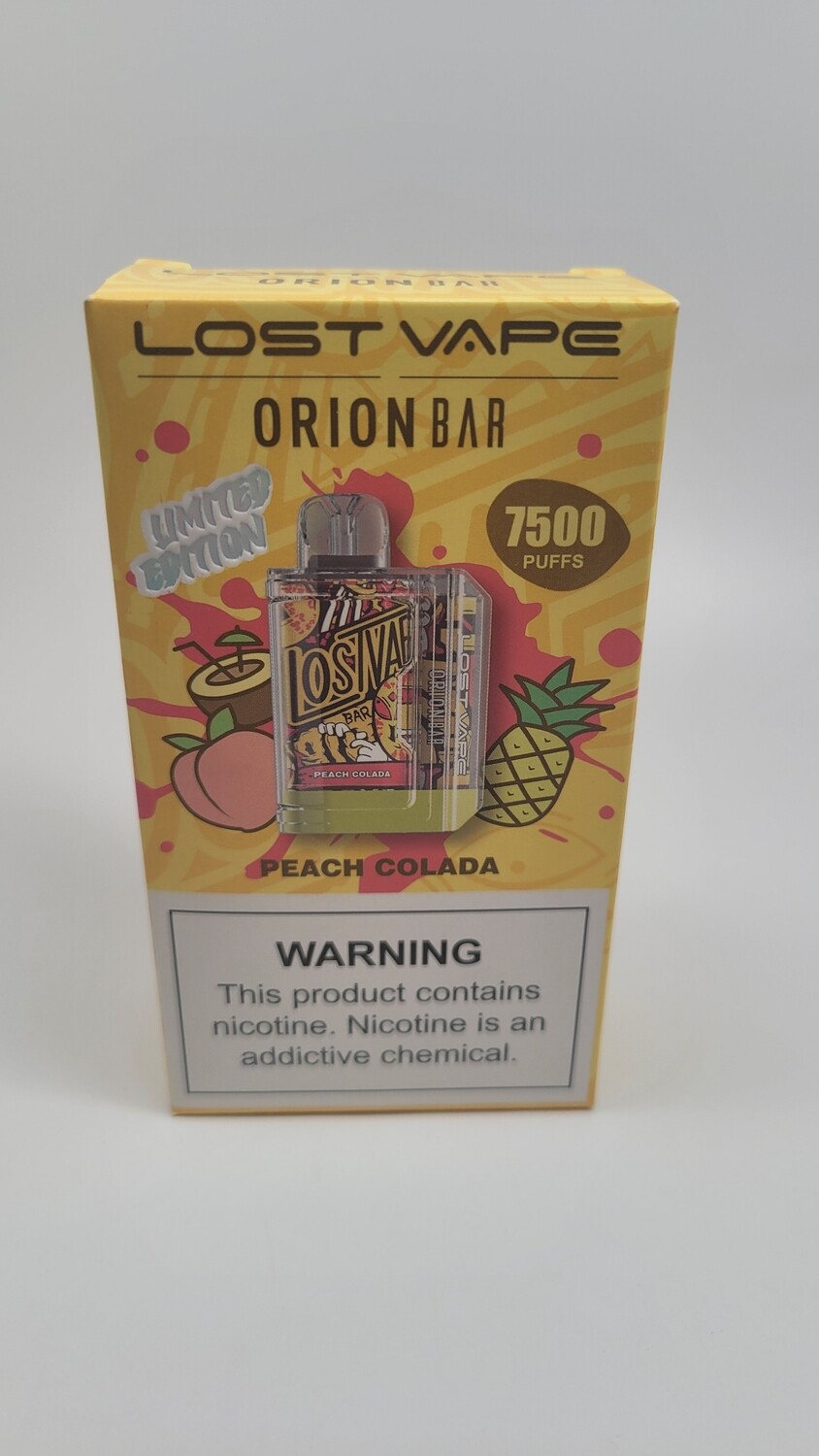 Orion Bar Disposable 7500puff Peach Colada