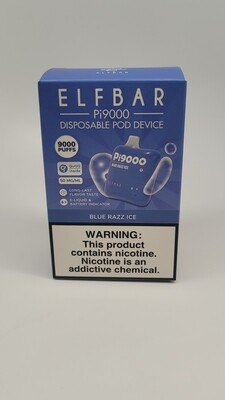 ElfBar Pi9000 Disposable Blue Razz Ice 