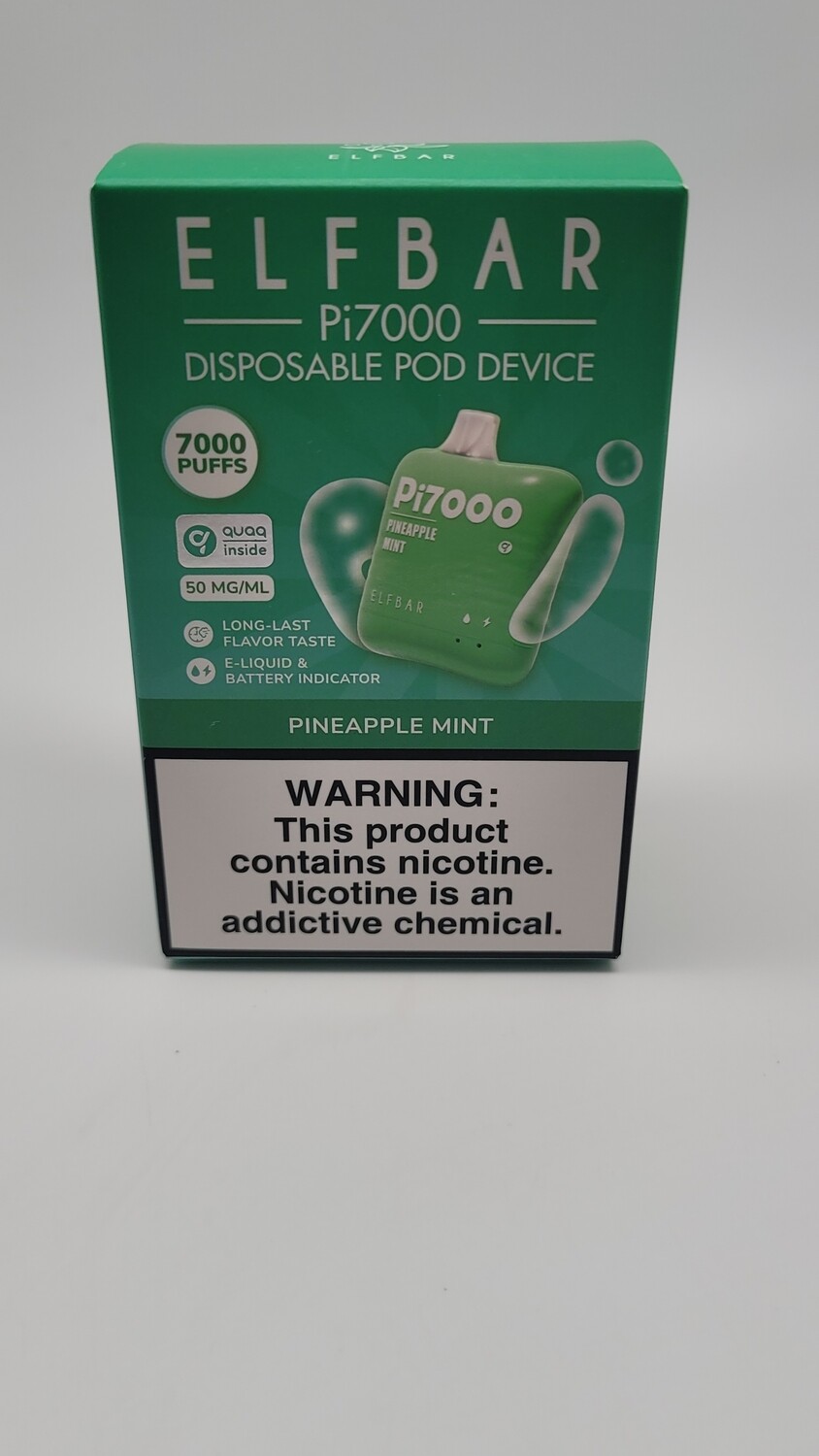 ElfBar Pi7000 Disposable Pineapple Mint