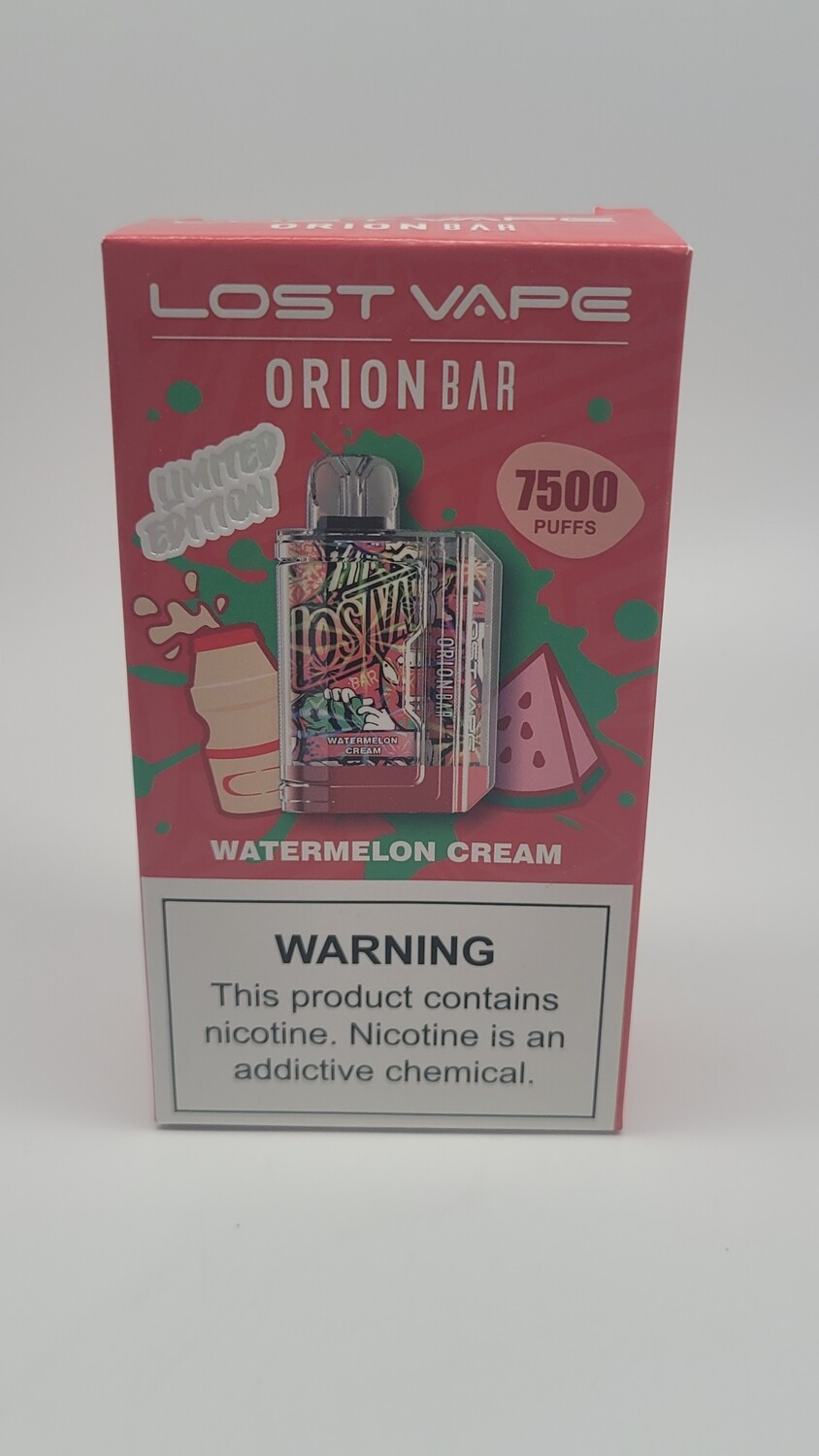 Orion Bar Disposable 7500puff Watermelon Cream
