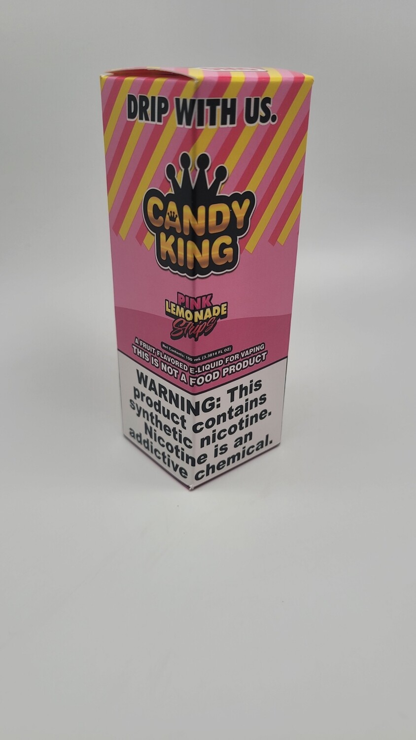 Candy King 100ml Pink Lemonade Strips