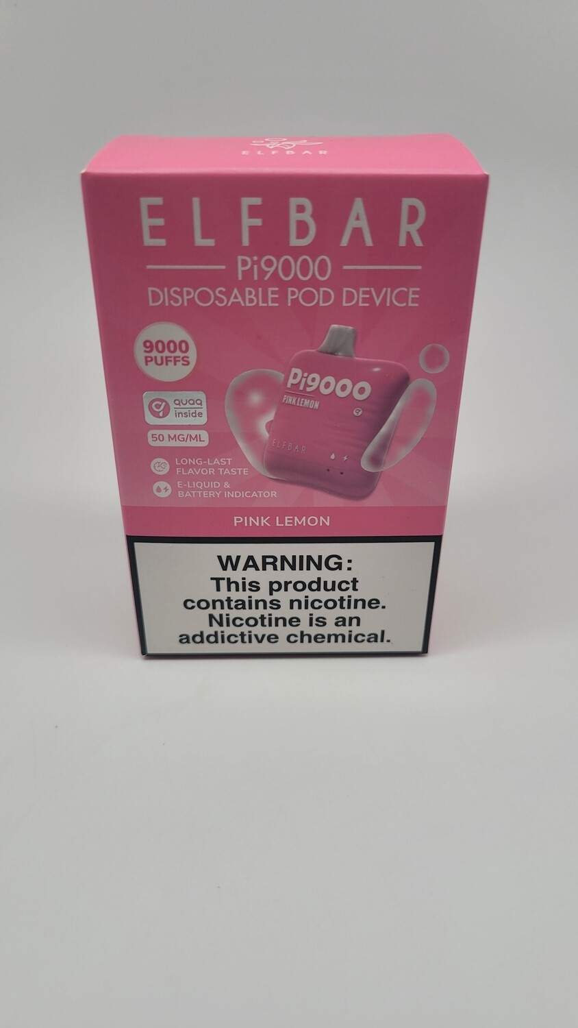 ElfBar Pi9000 Disposable Pink Lemon