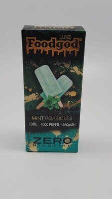 FoodGod Disposable 4000puffs Mint Popsicles