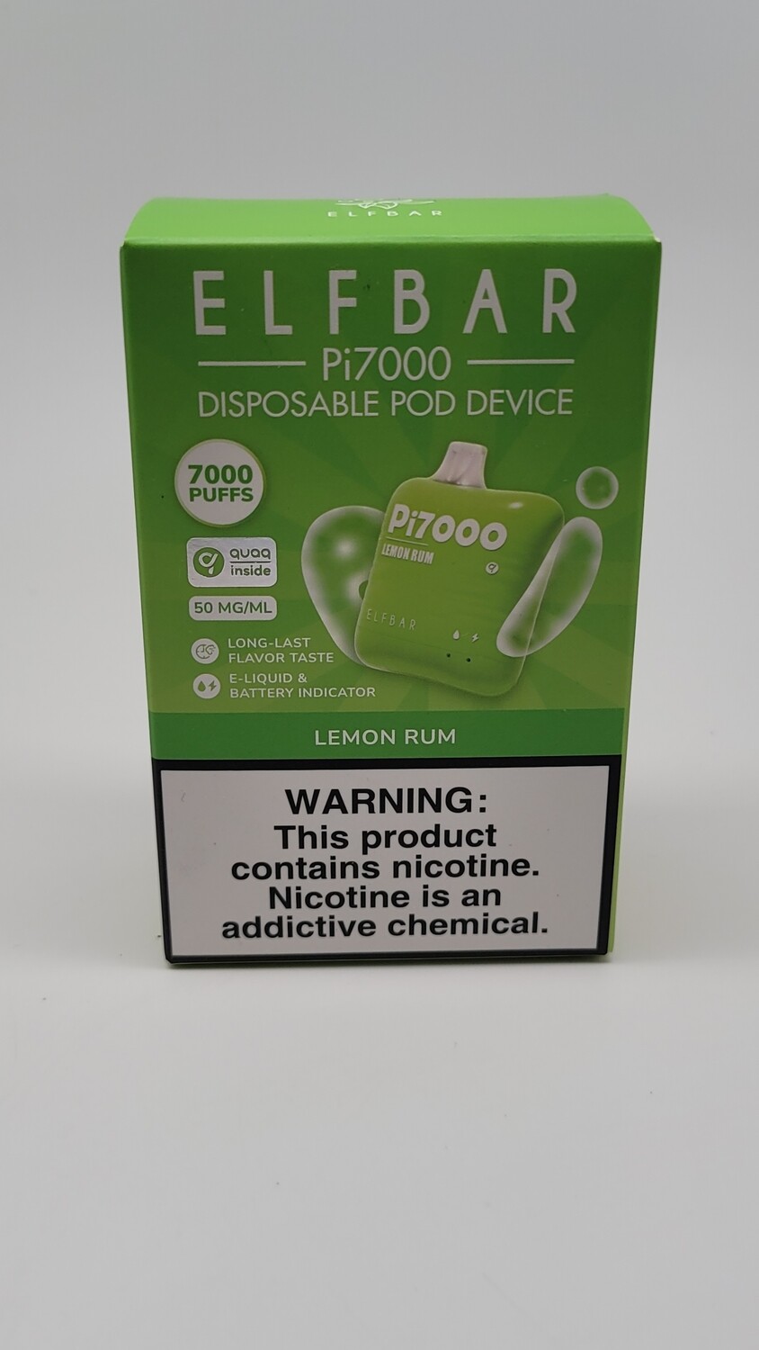 ElfBar Pi7000 Disposable Lemon Rum