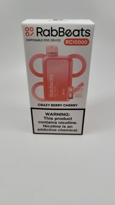 ElfBar RabBeats Rc10000 Disposable Crazy Berry Cherry
