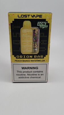 Orion Bar 10k Disposable Peach Mango Watermelon