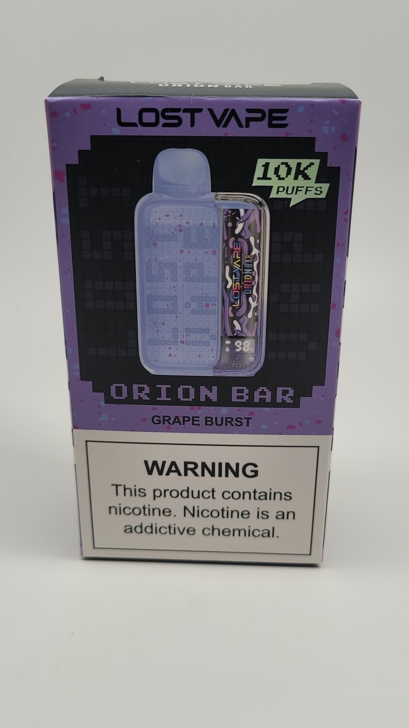 Orion Bar 10k Disposable Grape Burst
