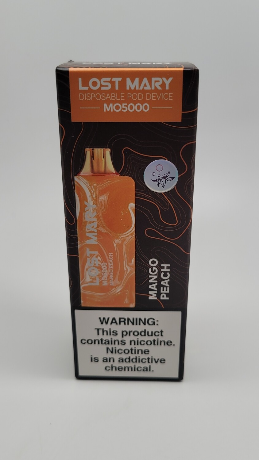 Elfbar Lost Mary M05000  Disposable Mango Peach