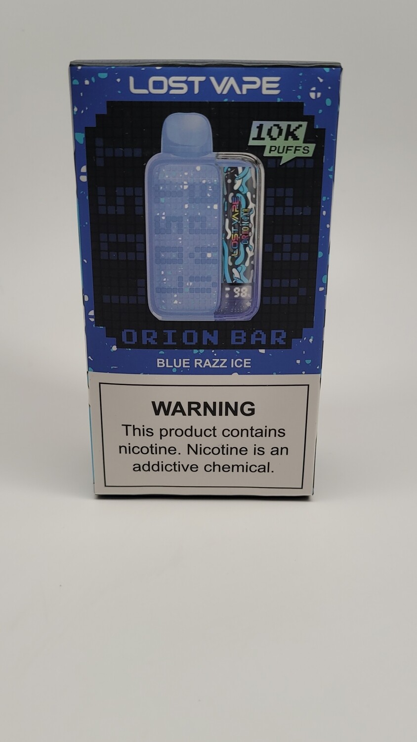 Orion Bar 10k Disposable Blue Razz Ice