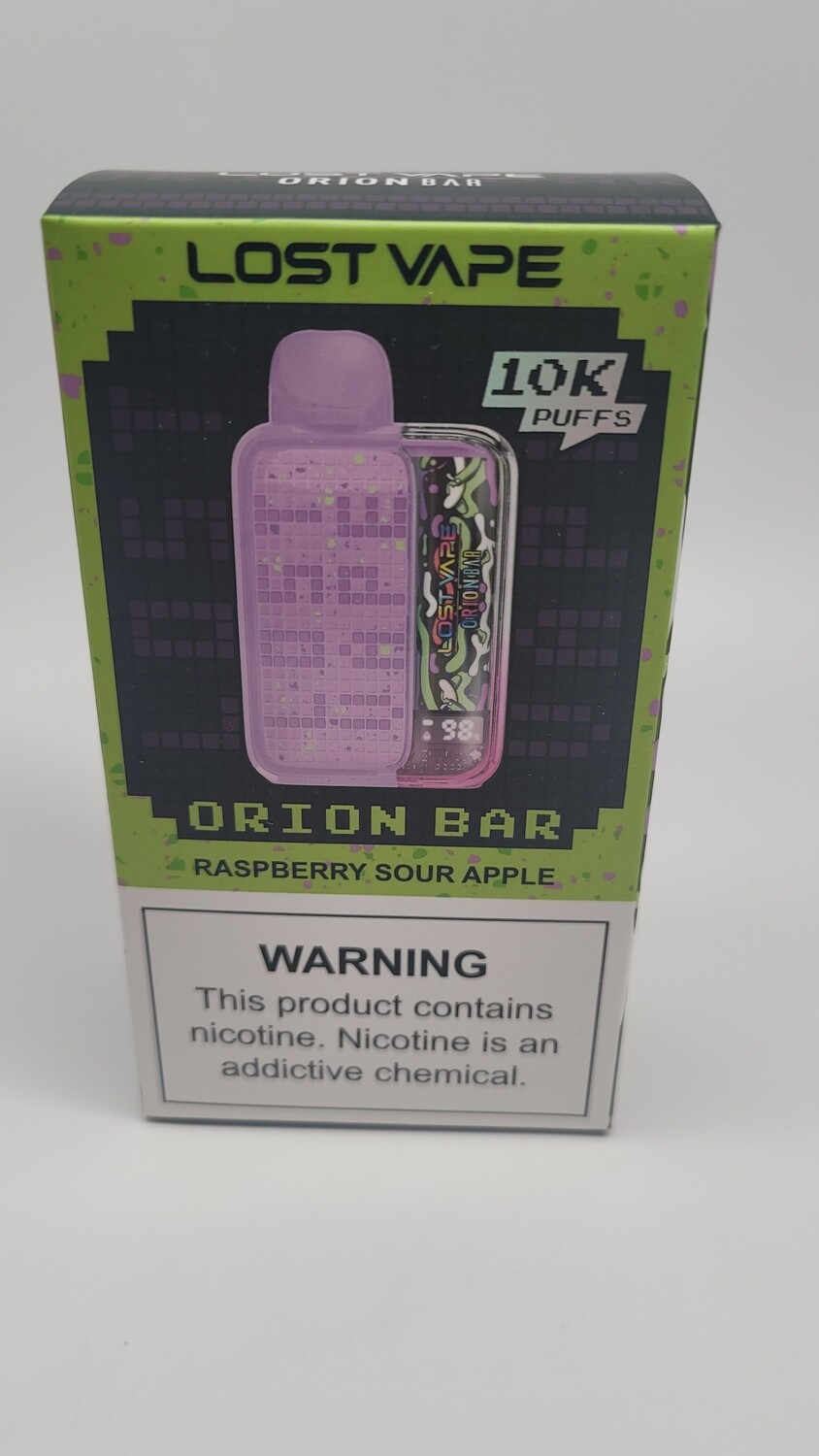 Orion Bar 10k Disposable Raspberry Sour Apple