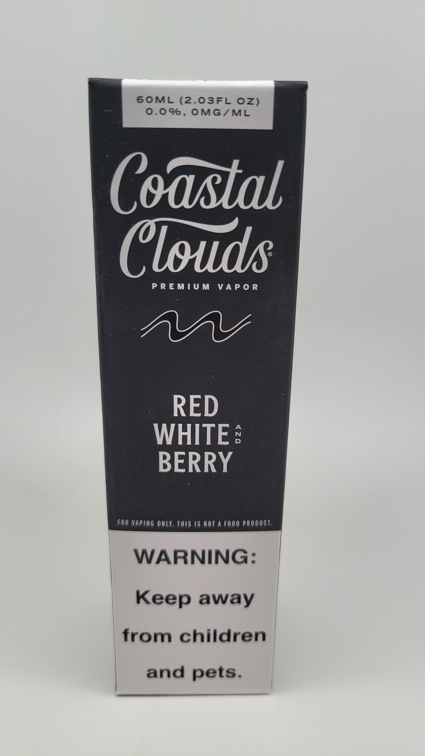 Coastal Clouds 60ml  Red White And Berry
