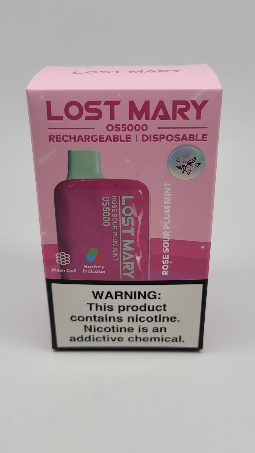 ElfBar Lost Mary Rose Sour Plum Mint