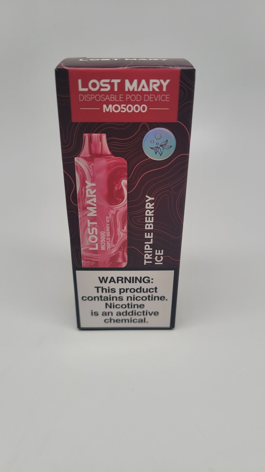 Elfbar Lost Mary M05000  Disposable Triple Berry Ice