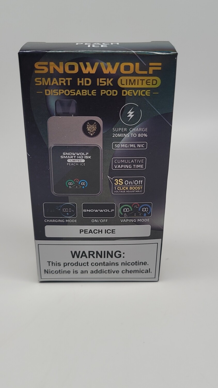 SnowWolf Smart HD 15K Peach Ice