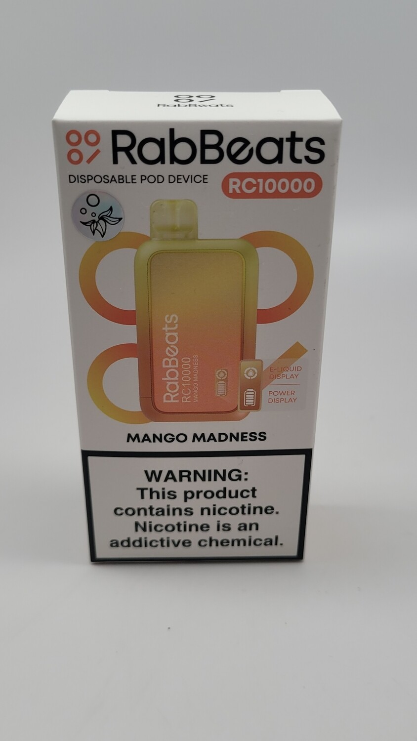 ElfBar RabBeats Rc10000 Disposable Mango Madness