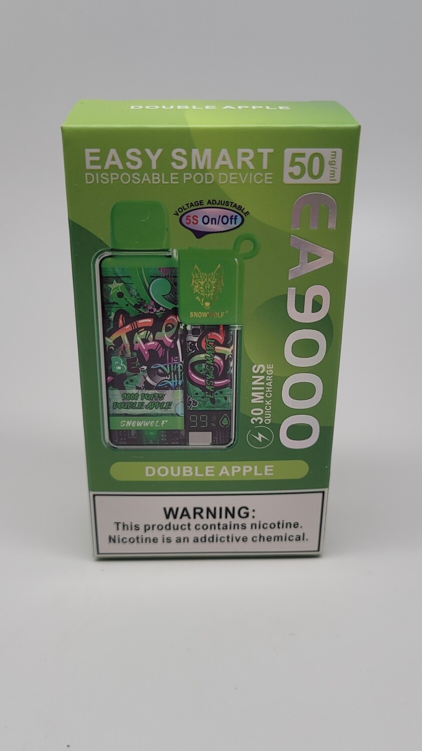 Snowwolf Easy Smart Ea9000 Disposable Double Apple