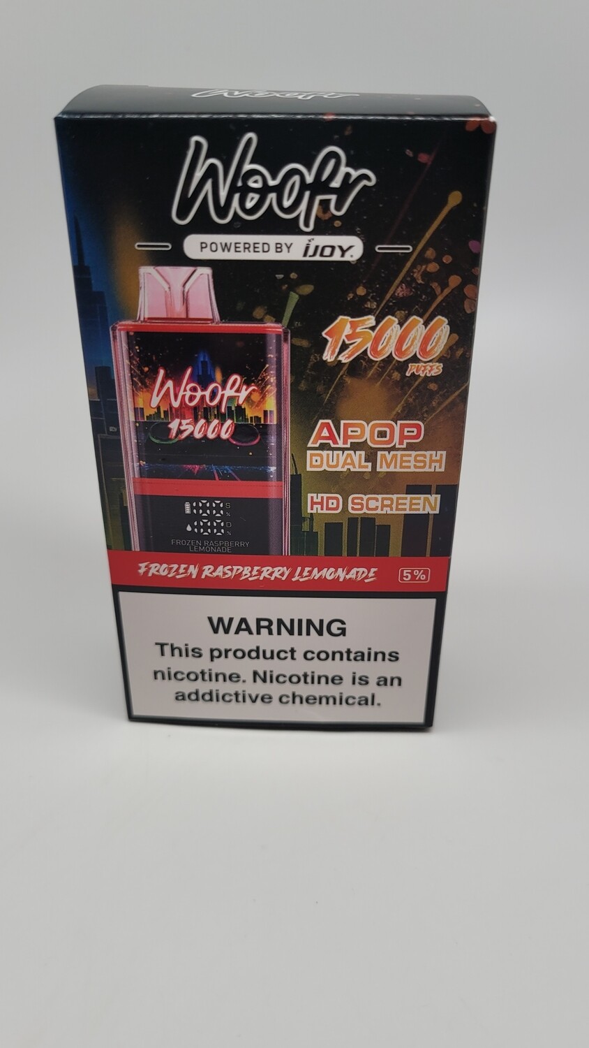 Woofr 15000 Disposable Frozen Raspberry Lemonade