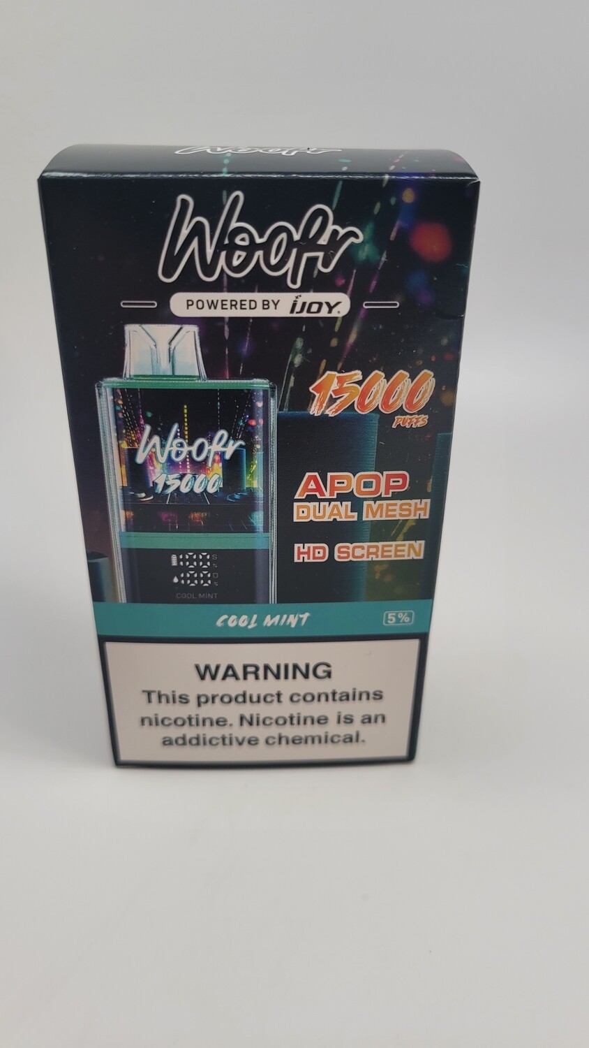 Woofr 15000 Disposable Cool Mint