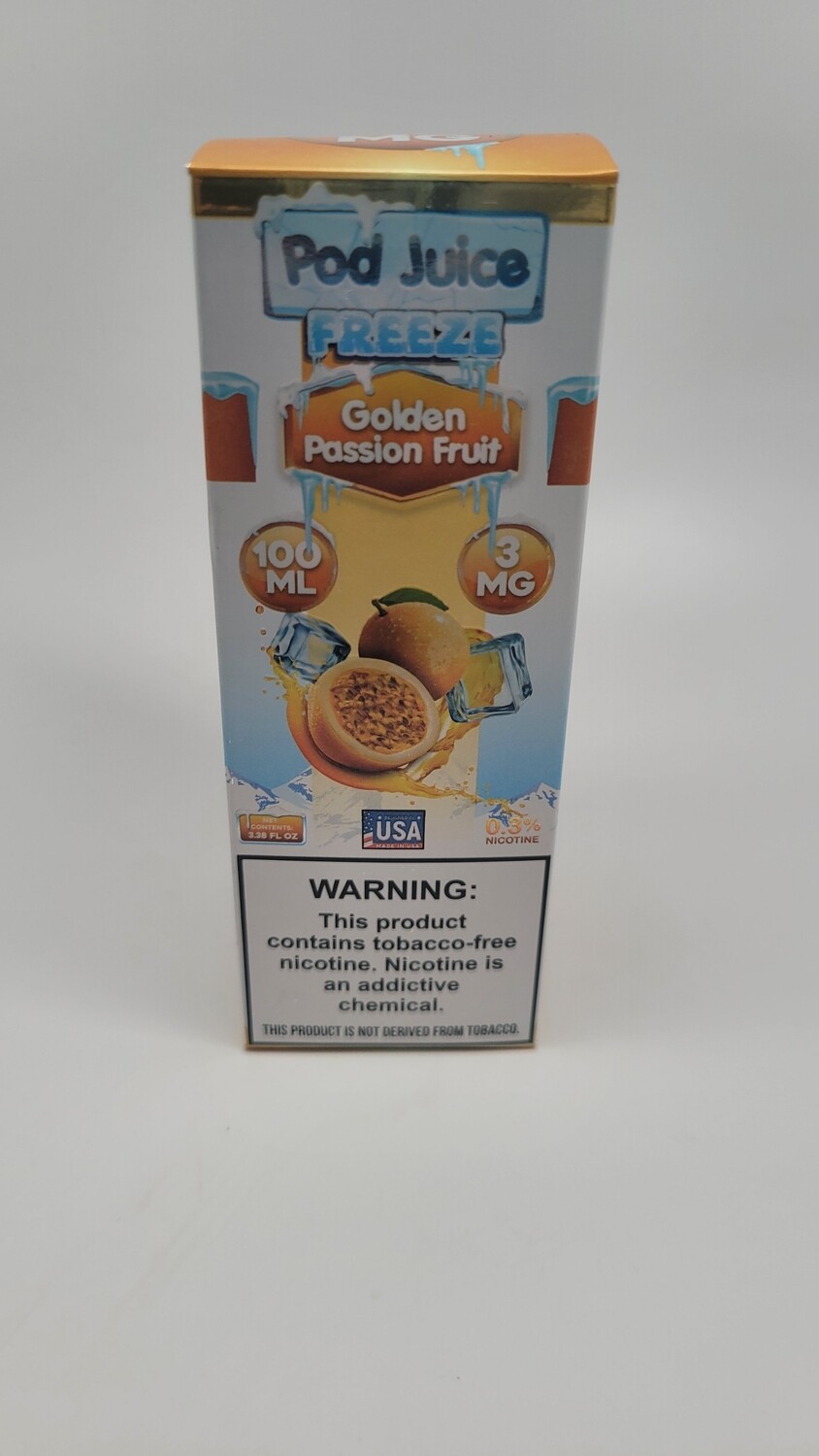 Pod Juice 100ml Golden Passionfruit Freeze