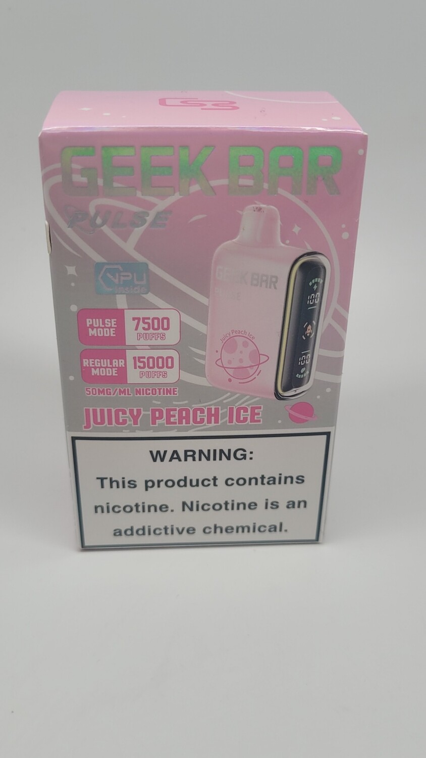 Geek Bar Pulse Juicy Peach Ice