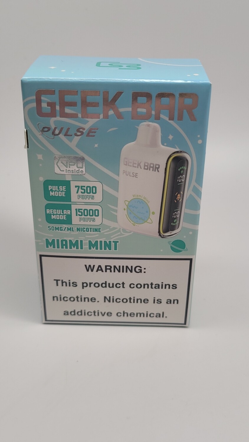 Geek Bar Pulse Miami Mint