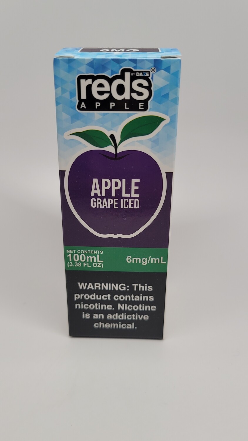 Daze Reds Apple 100ml Apple Grape Iced