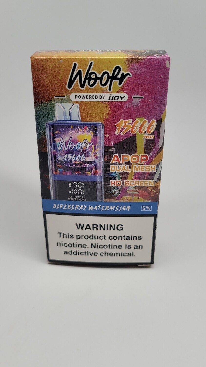 Woofr 15000 Disposable Blueberry Watermelon