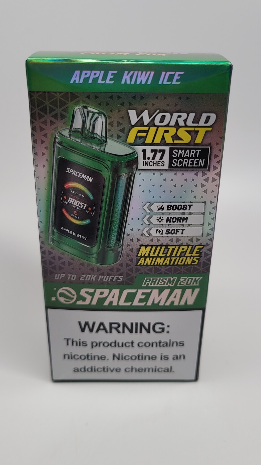 Spaceman Prism 20K Disposable Apple Kiwi Ice