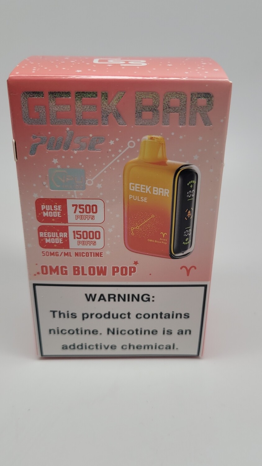 Geek Bar Pulse Omg Blow Pop