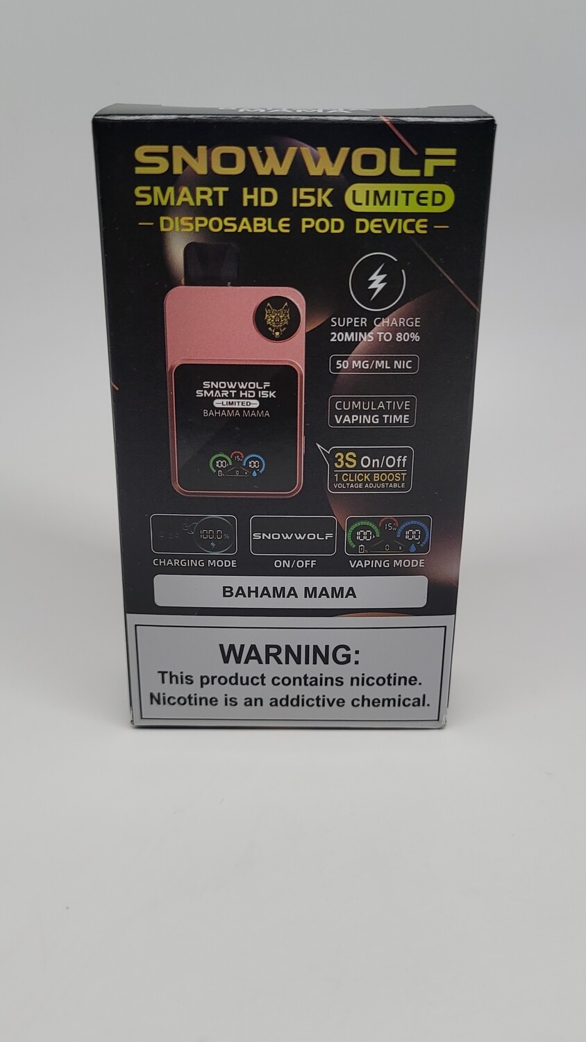 SnowWolf Smart HD 15K Bahama Mama