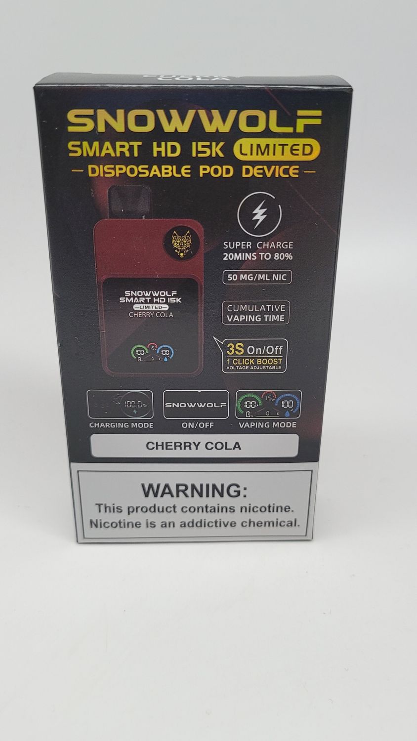 SnowWolf Smart HD 15K Cherry Cola