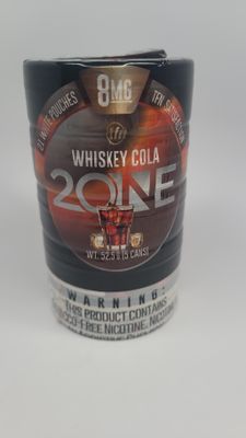 2one Nicotine Pouches Whiskey Cola
