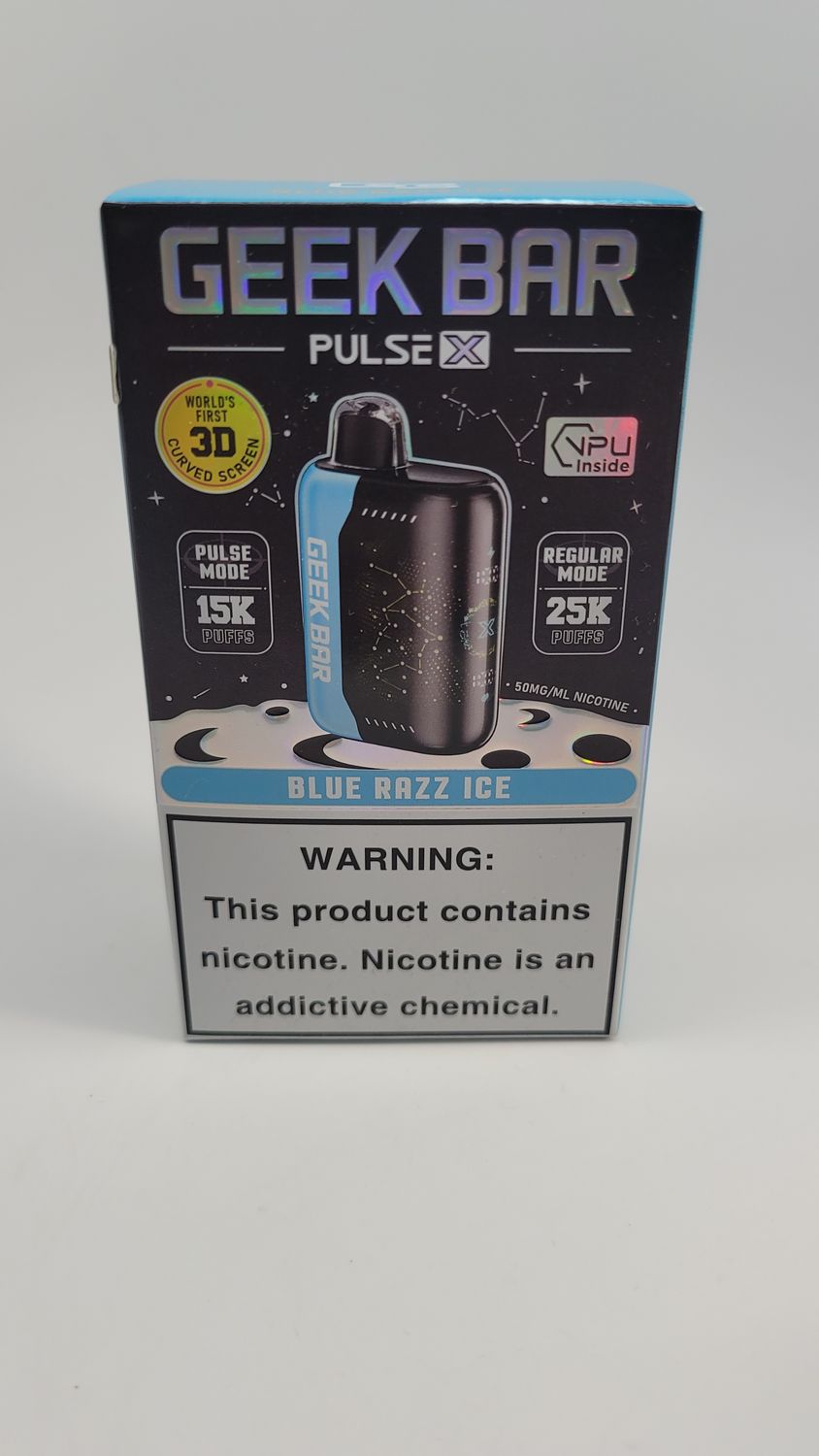 Geekbar Pulse X 25k Blue Razz Ice
