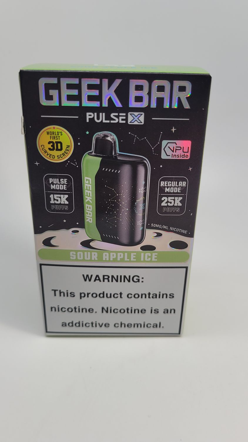 Geekbar Pulse X 25k Sour Apple Ice